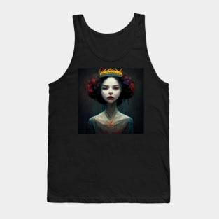 Drama queen looking dramatic Tank Top